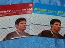 HUGUES AUFRAY - 2 TWO EPs PORTUGAL PORTUGUESE RARE - BOB DYLAN BARCLAY