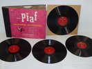 EDITH PIAF Chansons Parisiennes 78rpm album set w/ La Vie En Rose EX/NM Columbia