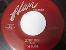 THE FLAIRS Love Me Girl/ Gettin' High 45 RPM Flair 1028 RARE R&B/ Doo Wop
