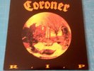 CORONER 'R.I.P.' Killer UltraRare BLACK/THRASH METAL LP M-/NM COBRA RECORDS
