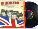 THE BEATLES STORY DOUBLE LP - CAPITOL ORIGINAL MONO TBO-2222 VG++/VG