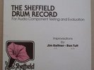THE SHEFFIELD DRUM RECORD - JIM KELTNER & RON TUTT - DIRECT DISC RECORDING-MINT-
