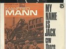 MANFRED MANN    SOUTH AFRICA  PS 45 MY NAME IS JACK