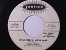 ERNEST TUCKER: Have Mercy, Uncle Sam / Mirror, Mirror On The Wall 45 (dj)
