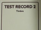* OPUS 3 - 8000 - TEST RECORD 2 - TIMBRE - SWEDEN - 1981 - AS NEW *
