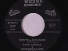 RALPH JOHNSON: Hemphill Mine Blues / Automation 45 Rockabilly