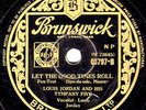 CLASSIC LOUIS JORDAN 78 LET THE GOOD TIMES ROLL /AIN'T THAT JUST LIKE A WOMAN E+