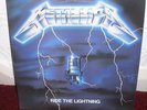 METALLICA RIDE THE LIGHTNING LP UK