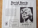 David Bowie, BBC and Live Recording, My Radio Sweetheart, NM