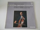 Philips Stereo LP Chopin / Mendelssohn Cello Sonatas Starker / Sebok NEAR MINT