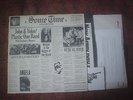 John Lennon beatles m- with card and pettition 2LP Sometime in New York City