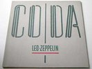 LED ZEPPELIN 'CODA' ORIG UK EMBOSSED COVER '82 MINT