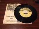 TOMMY TRASH. I LIKE BLONDES. RARE DETROIT GARAGE ROCK/ PUNK 45 . HEAR