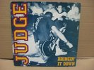 JUDGE Bringin It Down LP 2nd Press GORILLA BISCUITS NYHC SxE RARE FREE SHIPPING