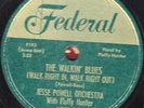 78-BLUES-FLUFFY HUNTER-LOVE IS A FORTUNE/THE WALKIN' BLUES on FEDERAL-
