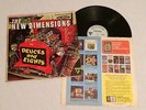 Vintage New Dimensions Deuces and Eights Hot Rod LP Vynl Record 1960's Original