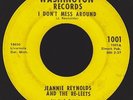 Rare Deep Soul 45 JEANNIE REYNOLDS & RE-LEETS I Don't Mess Around on Washington