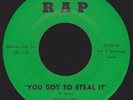 Rare Chicago Northern/Sweet Soul 45 THE FLAIRS You Got To Steal It on RAP M-