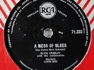 ELVIS PRESLEY - MESS OF BLUES / IT'S NOW OR NEVER. 1960 GEM  FROM SOUTH AFRICA