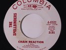 SPELLBINDERS: Chain Reaction / A Little On The Blue Side 45 (dj, sl label stain