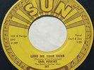 SUN Rockabilly Bopper 45 – CARL PERKINS – Lend Me Your Comb – Original Pressing