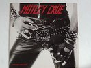 Motley Crue Too Fast for Love LP Record Vinyl Elektra1982 60171-1 & Lyric insert