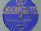 VERY RARE Harry C Browne 78 RPM - Nigger Love A Watermelon, Ha Ha Ha - NICE