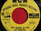 Very Rare Promo Northern Soul 45 Roy Hamilton The Panic Is On There She Is MGM