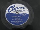 THE FLAMINGOS GOLDEN TEARDROPS / CARRIED AWAY CHANCE 1145 78,rare Doo-Wop  (G)