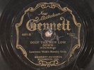 78 RPM  Lawrence Welk's Novelty Orchestra, Gennett 6697, VV+  Jazz
