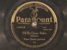 78 RPM  Papa Charlie Jackson, Paramount 12905, GG+    Blues