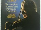 BACH SONATAS & PARTITAS FOR SOLO VIOLIN  OSCAR SHUMSKY ASV 3 LP  BOX SET EX