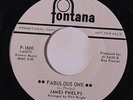 JAMES PHELPS: Fabulous One / The Wrong Number 45 (dj, close to M-) rare Soul