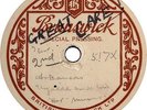 78 RPM BRUNSWICK UK TEST PRESSING FRED ELIZALDE ARKANSAS UNISSUED TAKE? 1928 ?