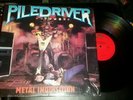 PILEDRIVER Metal Inquisition LP HME Records FW39904 US '85 Canadian Heavy Metal