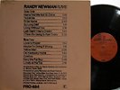 Randy Newman - Live  (Reprise PRO 484) (Promo only)