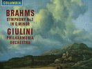 Columbia SAX2420 -Brahms - Symphony No. 1 - Carlo Maria GIULINI - FACTORY SAMPLE