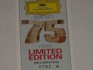 MENDELSSOHN 5 SYMPHONIES KARAJAN BPO ltd ed NUMBERED #793 4 LP BOX SET DGG DG NM