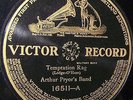 1908-1910 ARTHUR PRYOR'S MILITARY BAND TEMPTATION RAG JUNGLE MOON VICTOR 10