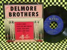 DELMORE BROTHERS Rare 1956 King EP 222 Hillbilly Boogie, Brown's Ferry Blues NM-