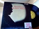 EX orig 1963 RARE PROMO album Reminiscing BUDDY HOLLY yellow CORAL 57426 MONO