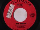 CURTIS KING: Bad Habits / So Nice While It Lasted 45 (promo tol) rare Soul