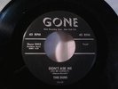 Dubs Don't Ask Me (To Be Lonely) / Darling Rare 1957 Gone RnB Doo Wop Soul 45