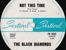 Black Diamonds ORIG OZ Garage Punk 45 Not this time EX ’67 Festival FK1693