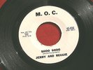 JERRY AND REGGIE SHOO SHOO NEAR MINT MAD MIKE MONSTER M.O.C.   INSTRUMENTAL 45