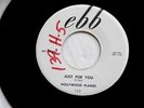 HOLLYWOOD FLAMES JUST FOR YOU RARE PROMO VG++ A KILLER TWO SIDER  DOO WOP 45