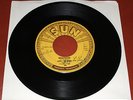 Stamped Signature Original JERRY LEE LEWIS on SUN 288 Down The Line 45