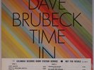 DAVE BRUBECK: Time In 2-Eye MONO jazz DJ PROMO White Label VINYL LP