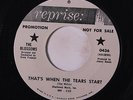 BLOSSOMS: That's When The Tears Start / Good, Good Lovin' 45 (dj, close to M-)