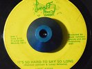 RARE 45 - VEE GEES IT'S SO HARD TO SAY SO LONG JUMP OFF Sweet Soul Listen
